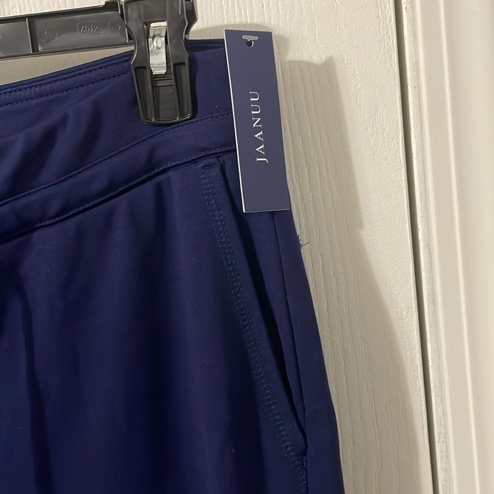 Jaanuu NWT Scrub Navy Legging Pants Size Small Tall - Picture 6 of 13